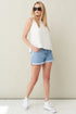 Image 1 of Linen tank top with a loose and relaxed fit perfect for summer Koko from Baltic Linen